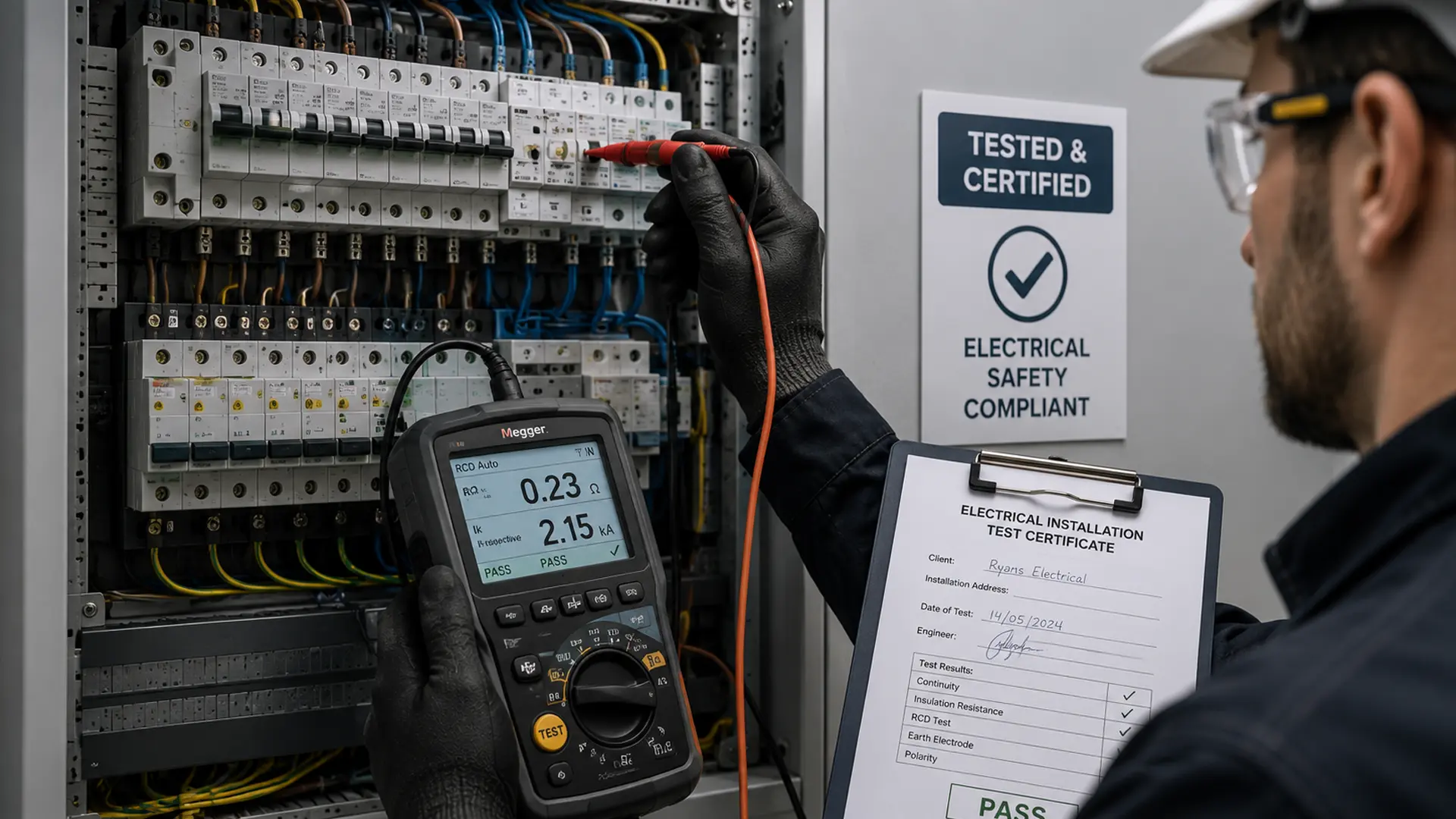 Electrical testing and certification